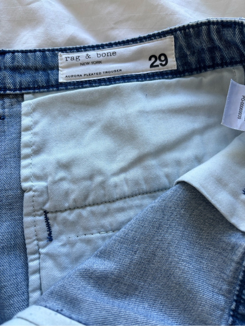 Rag & Bone Aurora Pleated Trouser - Picture 9 of 12